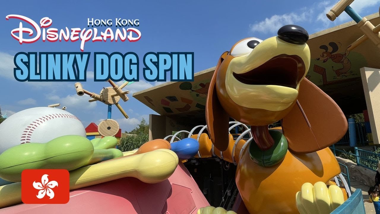 Slinky Dog Spin Hong Kong Disneyland