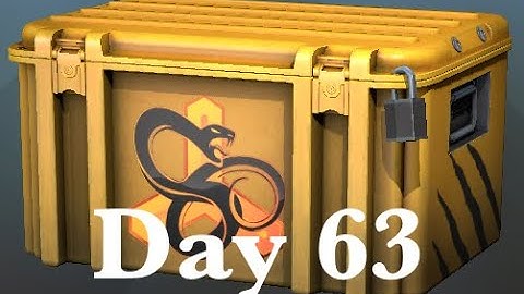 Opening a CS:GO snakebite case until I get a gloves #63