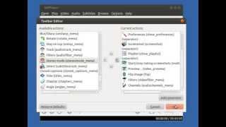 SMPlayer Toolbar editor screenshot 5