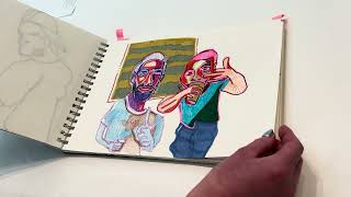 Sketchbook 1 From Re-Arming Language Post Graffiti Artists