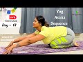 Live yog session  yoga for beginners  yog asana for all  urmi pandya 03032023