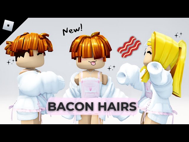 Bacon hair ❤️ :p : r/RoyaleHigh_Roblox