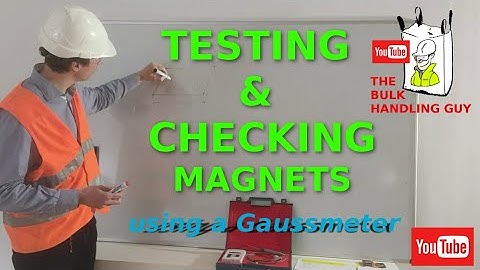 How to check our magnets using a Gaussmeter / Revisión de imanes/trampas magnéticas con Gaussímetro