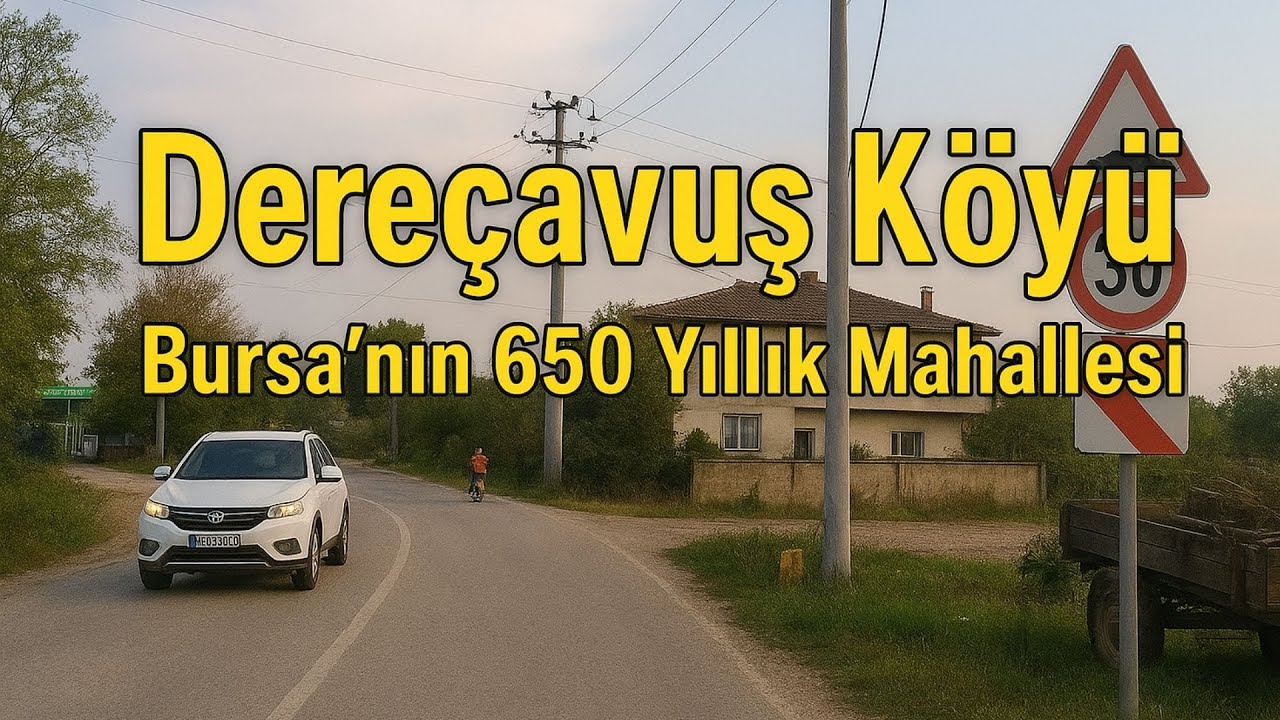 Bursa, Dereçavuş Mahallesi Gezisi: Doğa, Sokaklar ve Köy Sessizliği #bursa #dereçavuş #köygezisi