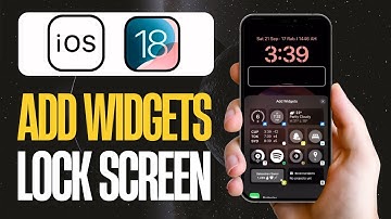 How to Add Widgets on Lock Screen (iOS 18)