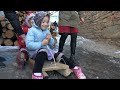 ONE DAY in Dagestan family. Life in RUSSIA. Dagestan. Village. ASMR