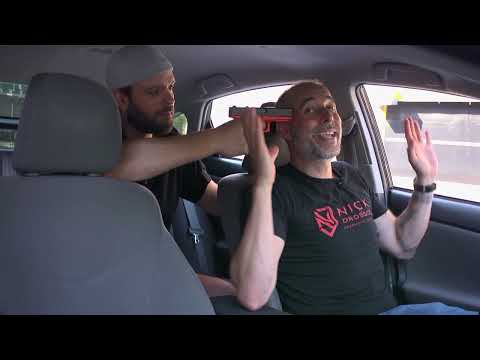 GUN DISARMING TECHINCS IN A CAR #gundefense #gunviolence #kravmaga