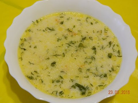 Куриный суп с грибами шампиньонами и зеленью