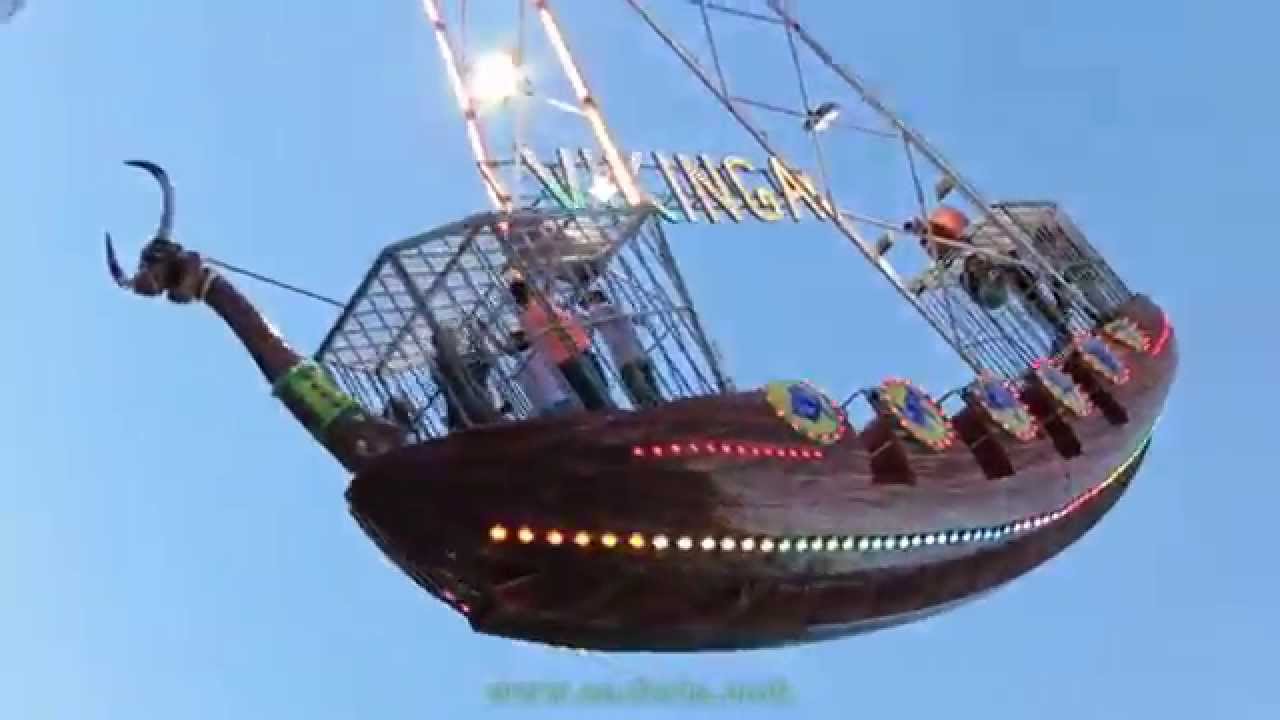 Barca Vikinga de día - Feria de Hellín 2015