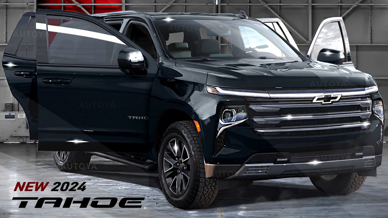 Redesigned Chevrolet Tahoe 2024 FIRST LOOK at New Interior and