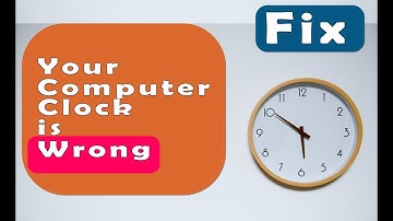 Your Computer Clock Is Wrong - FireFox  Fix
