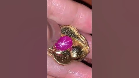 ruby Yên Bái sao sống lên nhẫn mặt dây chuyền vip #gem #ruby #daquy