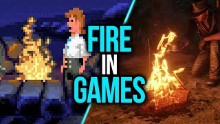 The Evolution of Fire Effects in Videogames