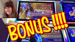 Mistress of Olympus Slot Machine 🔥  Link Dash Bonus !!!!!!
