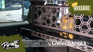 TOYOTA PRADO 250 LIGHT CARGO BARRIER How to Install