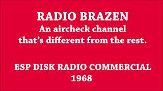 ESP DISK RADIO COMMERCIAL, 1968 -- Aircheck