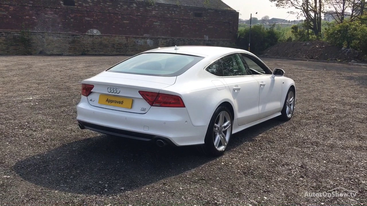 Audi a7 white