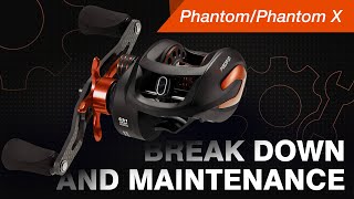 Detailed Fishing Reel Maintenance - Baitcaster Reel Breakdown and Maintenance | Piscifun Phantom/Phantom X Information