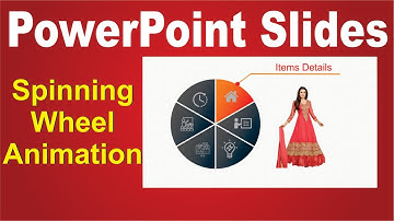 PowerPoint Presentation | Spinning Wheel Animation | Animation | PowerPoint Tutorial