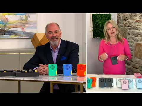 Misting Necklace Fans on QVC 