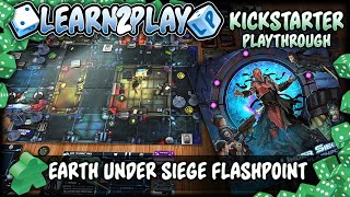 Learn to Play Presents: Earth Under Siege Flashpoints Play Through mission 3