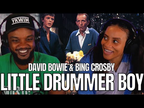 *PERFECT COLLAB* 🎵 David Bowie & Bing Crosby "LITTLE DRUMMER BOY" Reaction