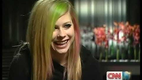 Avril Lavigne interview on CNN 2011