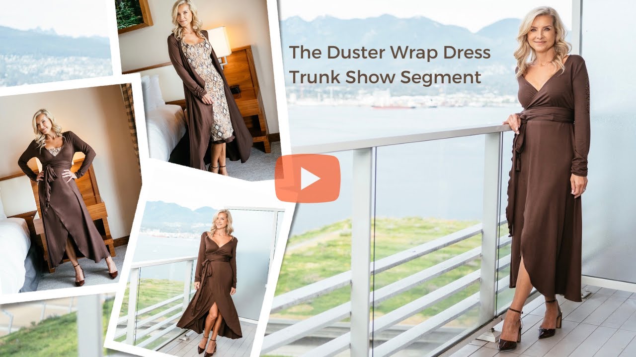 The Duster Wrap Dress - YouTube