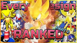 Ranking Even MORE Sonic Designs