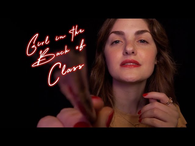 Girl in the Back of Class Does Your Makeup During a Movie