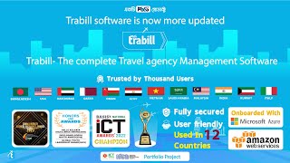 Trabill Is The Easiest & Best Software for Travel Agency Business| Travel Agency Management Software