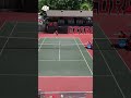 Gorzny (TEX) with a break and hold to make things interesting on Court #1 🤘 | NCAA College Tennis
