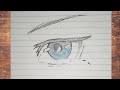 How TO DRAW ANIME EYE