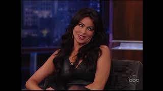 Ed O'neill and Sofia Vergara on Jimmy Kimmel Part1 2010