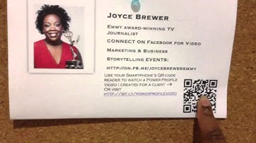 How to use video in print materials & handouts with QR codes