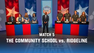 CIVICS BOWL 2024 Match 5 | The Community School vs. Ridgeline | KSPS PBS