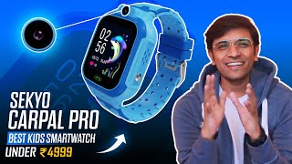 Sekyo Carepal Pro Smartwatch for Kids | Video & Voice Calling | GPS Tracking | SOS Unboxing & Review screenshot 5