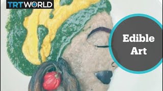 Edible Art Nigerian Artist Turns Food Into Art Masterpieces