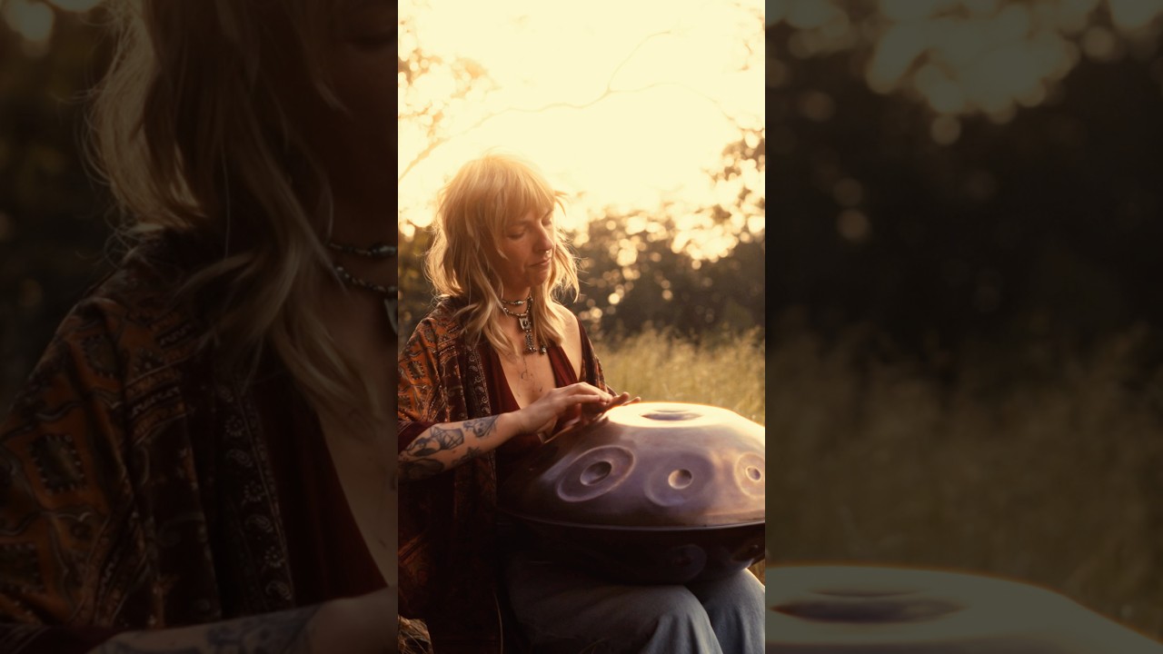 Deep Sunset Meditation 🤍 Relaxing Handpan Music | Changeofcolours #calmingmusic #meditationmusic