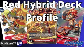 Red Hybrid Deck Profile | Digimon Card Game | BT15 Exceed Apocalypse