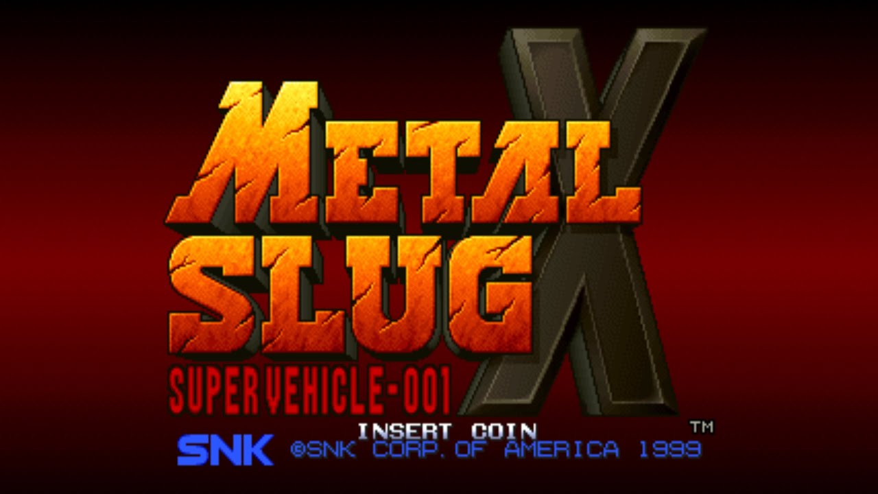 Metal Slug X Super Vehicle001 (Arcade) 【Longplay】 YouTube