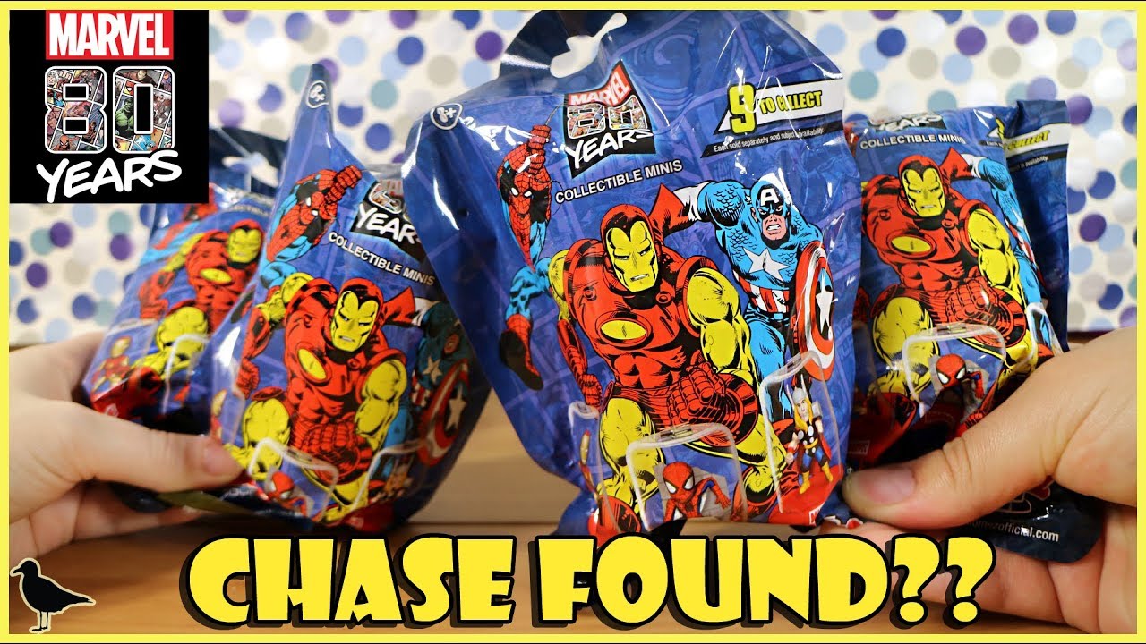 Marvel 80 Years Domez Collectible Minis Opening! Chase Found