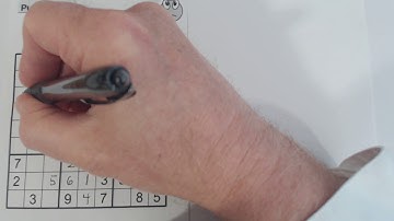 Sudoku Primer 75 - L pattern in a medium puzzle (sudoku rules, sudoku game)