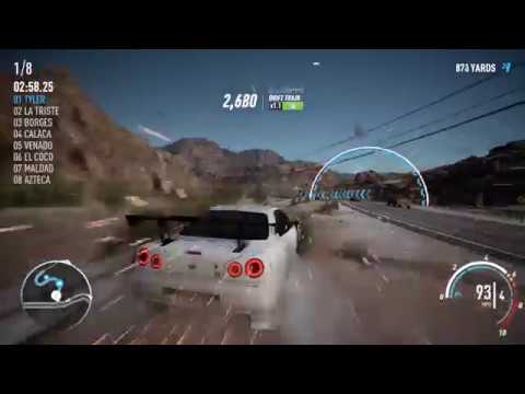 Need For Speed Payback Nissan R34 Skyline Gameplay 4K Ultra HD PC 