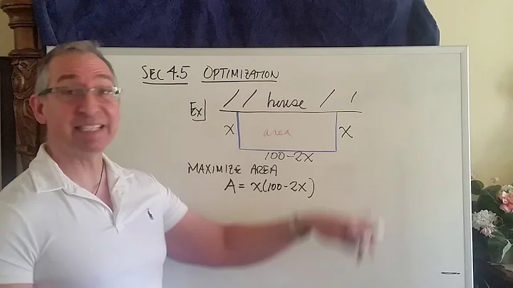 Math 265A LECTURE Sec 4.5 Optimization Part 1