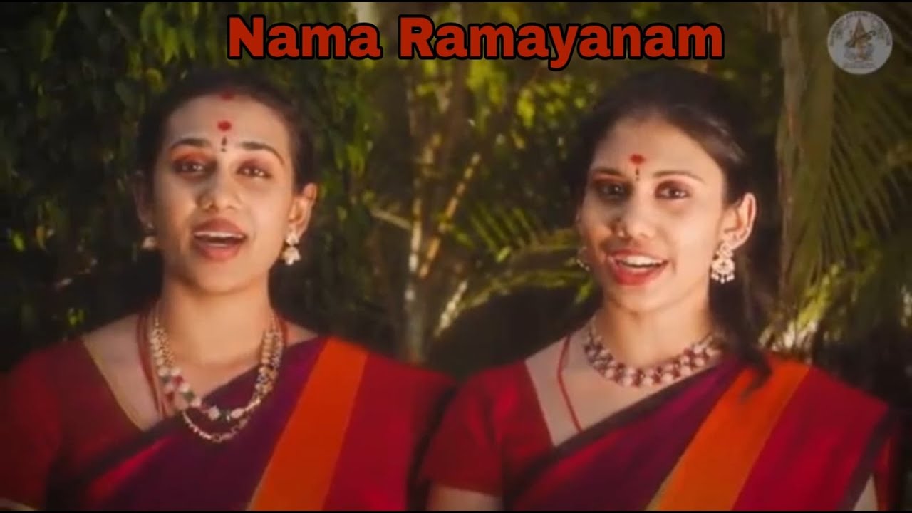 Nama Ramayanam   MSSubbulakshmi sung by SAishwarya  SSaundarya