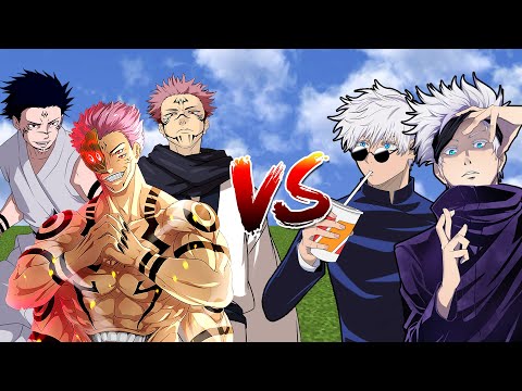 All Sukuna Forms Vs Satoru Gojo Young And Adult