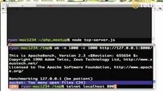 Node js Tutorial with Ryan Dahl, creator of Node js