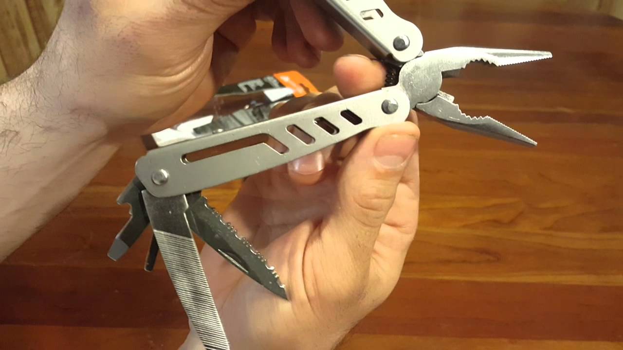 Ozark trail multitool - YouTube