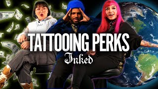 'You Get To Look Weird & Nobody Cares' Perks of Being a Tattooer | Tattoo Artists React